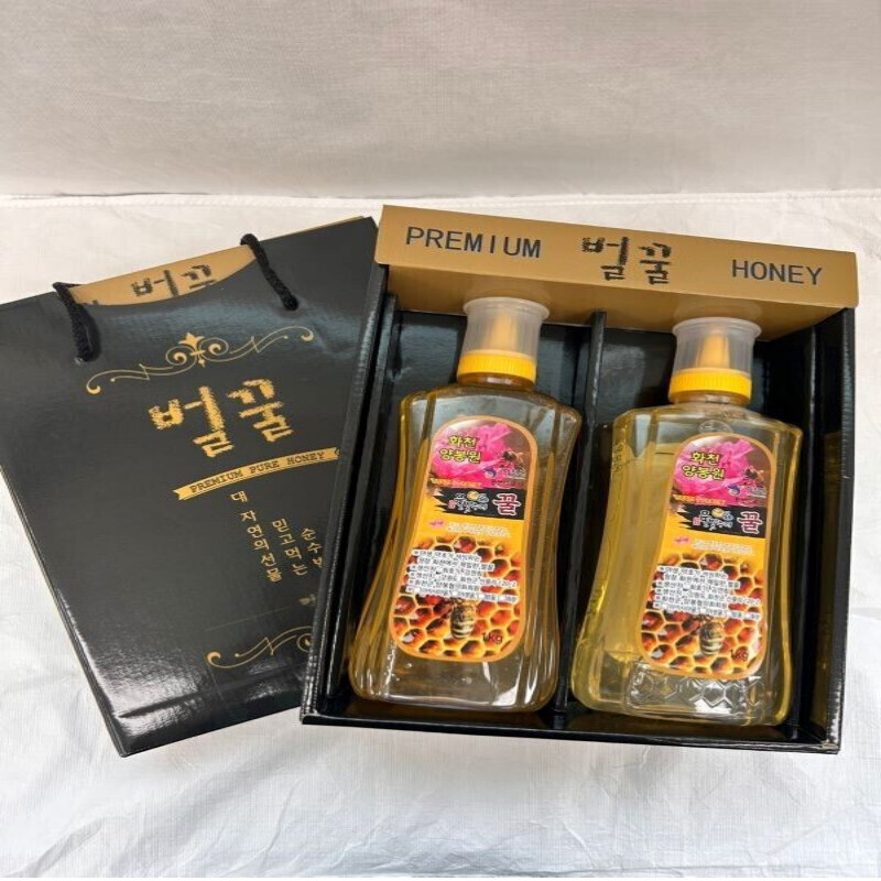 토고미 영농조합법인,토고미정보화마을 물빛누리 천연벌꿀 선물용 550g*2/1kg*2